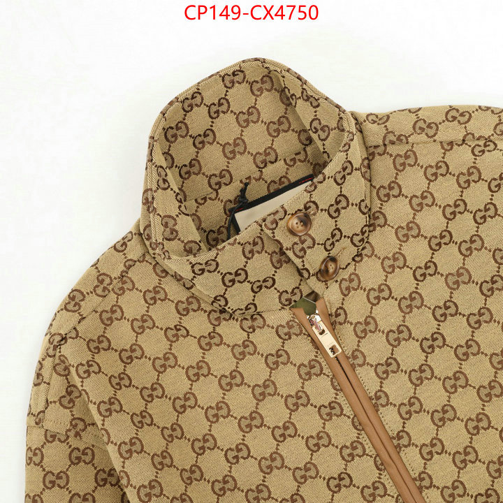 Clothing-Gucci high quality online ID: CX4750 $: 149USD