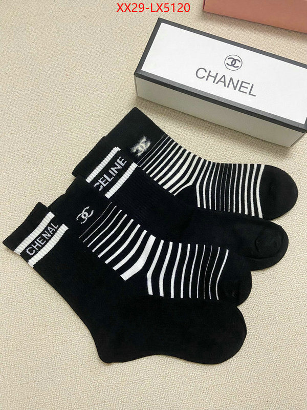 Sock-Chanel how to find replica shop ID: LX5120 $: 29USD