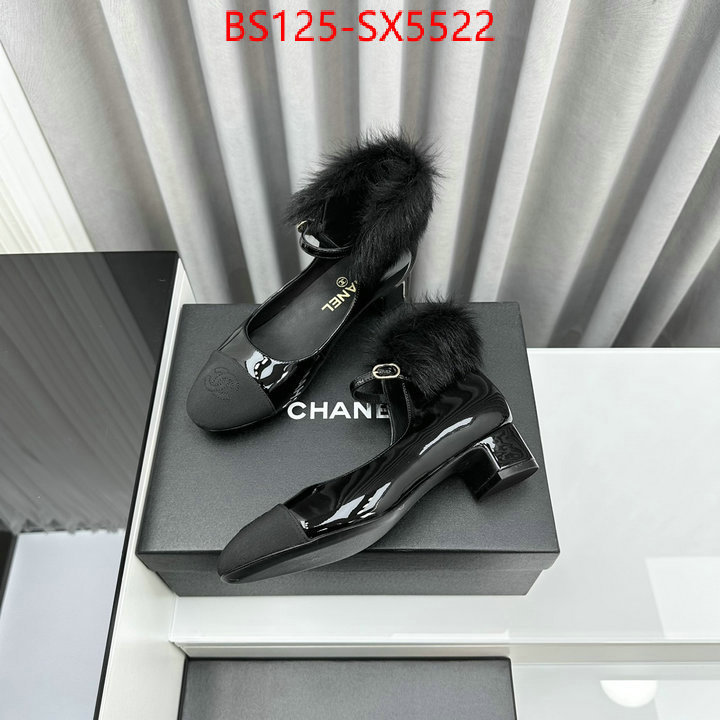 Women Shoes-Chanel 1:1 replica ID: SX5522 $: 125USD
