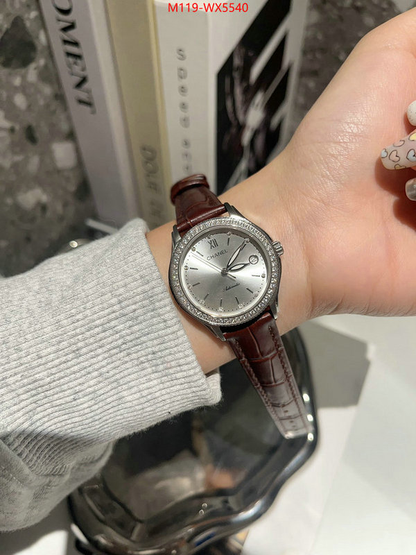 Watch(4A)-Chanel replcia cheap from china ID: WX5540 $: 119USD