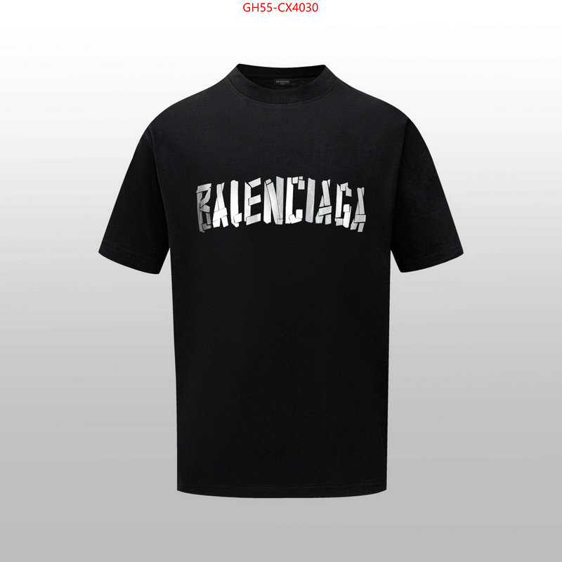 Clothing-Balenciaga 2024 replica wholesale cheap sales online ID: CX4030 $: 55USD