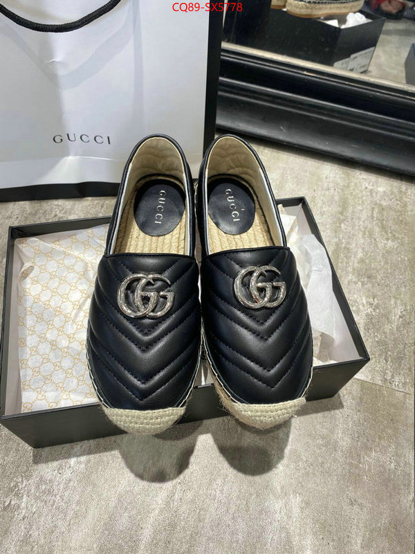 Women Shoes-Gucci cheap online best designer ID: SX5778 $: 89USD