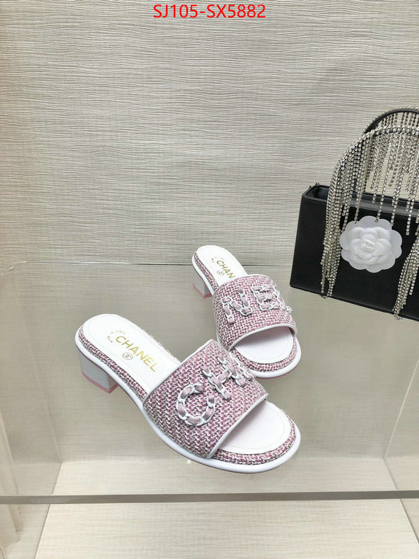 Women Shoes-Chanel customize best quality replica ID: SX5882 $: 105USD