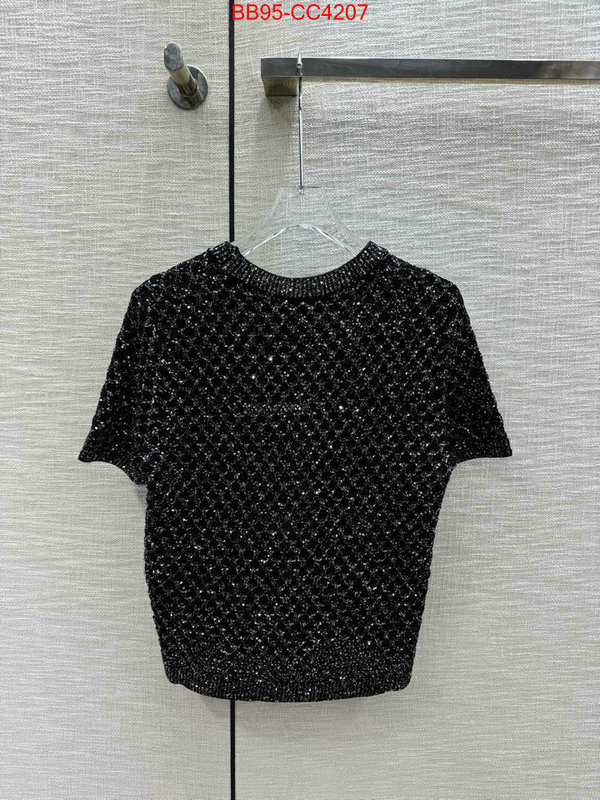 Clothing-Chanel what is aaaaa quality ID: CC4207 $: 95USD