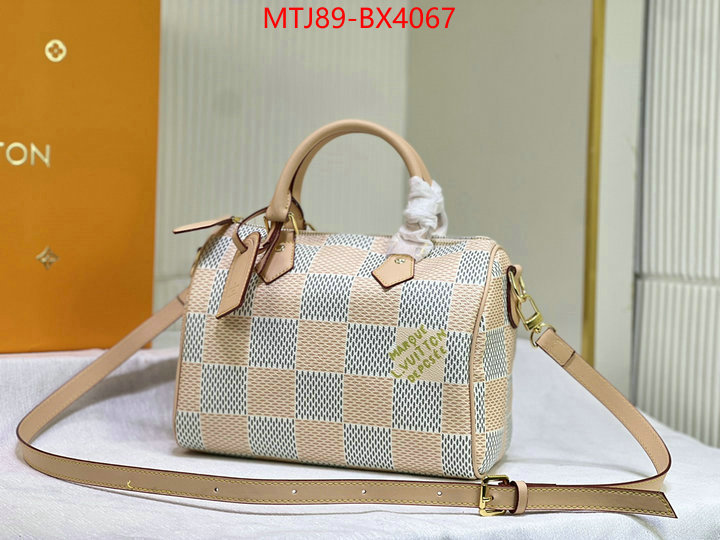 LV Bags(4A)-Speedy- high-end designer ID: BX4067 $: 89USD,