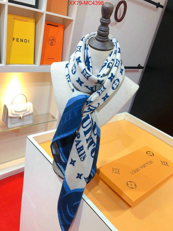 Scarf-LV luxury fashion replica designers ID: MC4398 $: 79USD