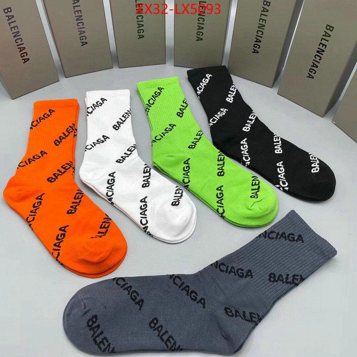 Sock-Balenciaga how can i find replica ID: LX5093 $: 32USD