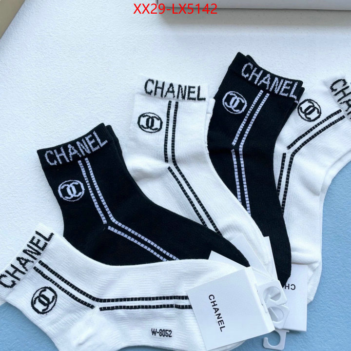 Sock-Chanel where to buy replicas ID: LX5142 $: 29USD