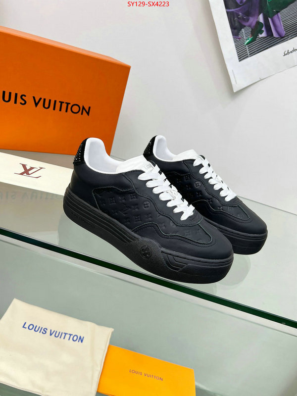 Women Shoes-LV where quality designer replica ID: SX4223 $: 129USD