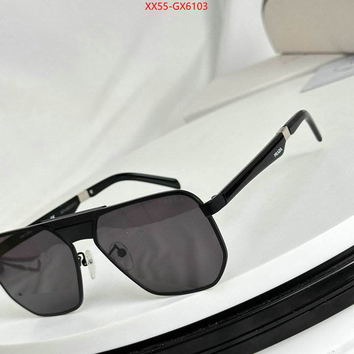 Glasses-Prada highest product quality ID: GX6103 $: 55USD
