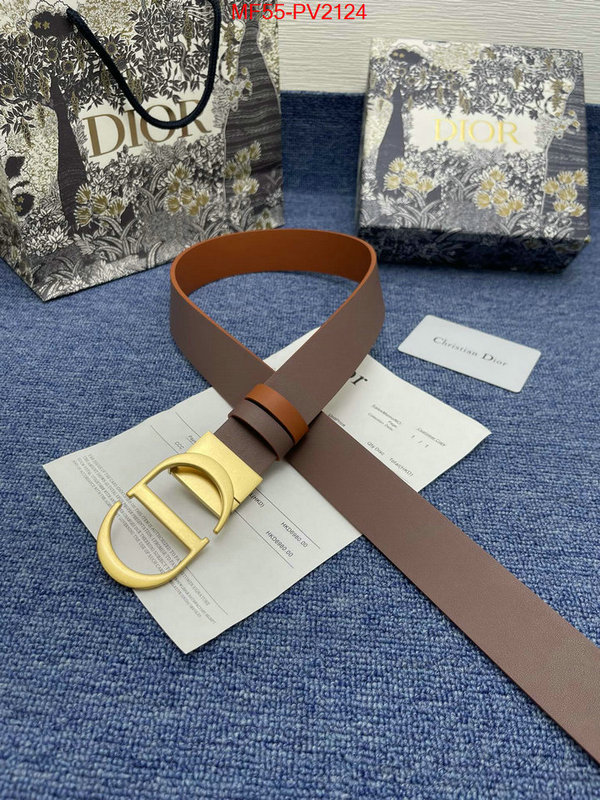 Belts-Dior 2024 perfect replica designer ID: PV2124 $: 55USD