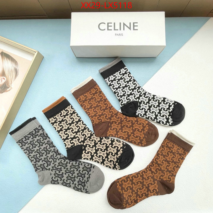 Sock-CELINE best wholesale replica ID: LX5118 $: 29USD