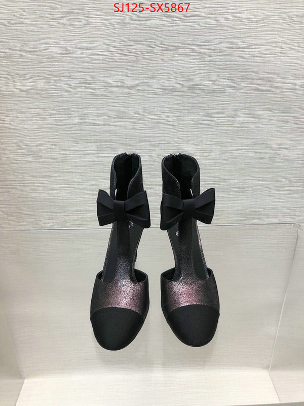 Women Shoes-Chanel shop the best high authentic quality replica ID: SX5867 $: 125USD