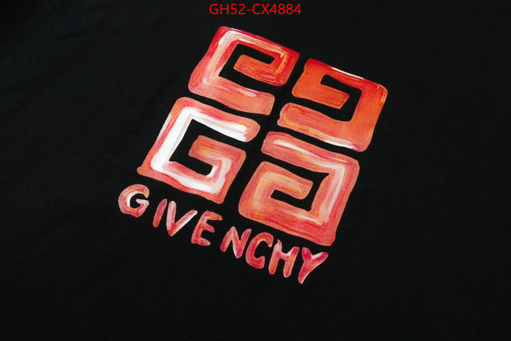 Clothing-Givenchy top quality fake ID: CX4884 $: 52USD