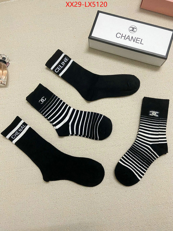 Sock-Chanel how to find replica shop ID: LX5120 $: 29USD