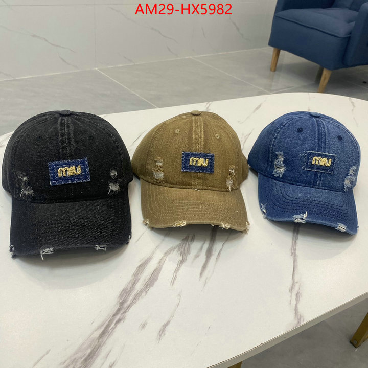 Cap(Hat)-Miu Miu replica sale online ID: HX5982 $: 29USD