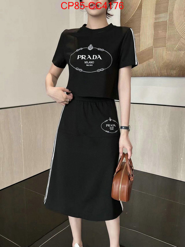 Clothing-Prada replica aaaaa+ designer ID: CC4176 $: 85USD