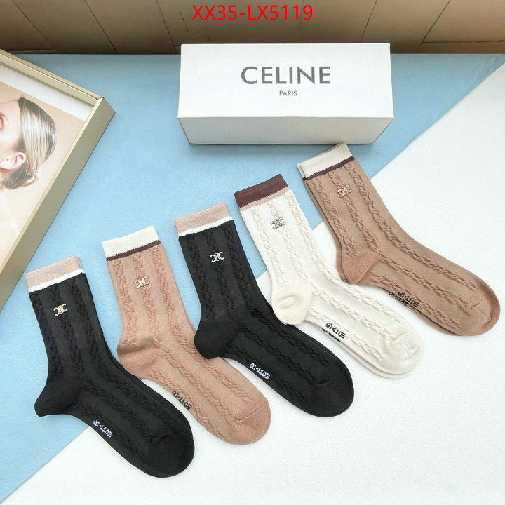 Sock-CELINE 1:1 clone ID: LX5119 $: 35USD