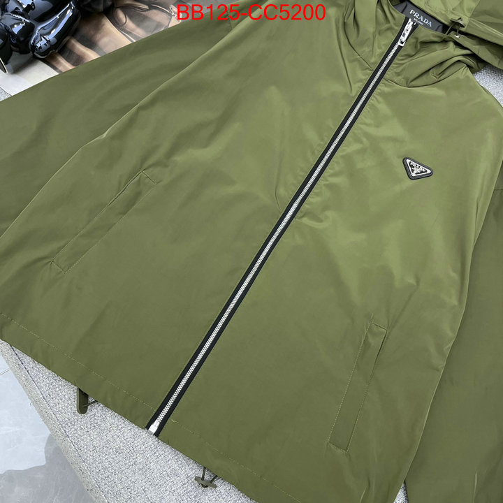 Clothing-Prada 1:1 clone ID: CC5200 $: 125USD