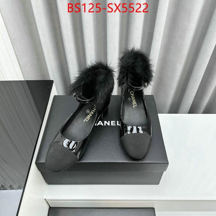 Women Shoes-Chanel 1:1 replica ID: SX5522 $: 125USD