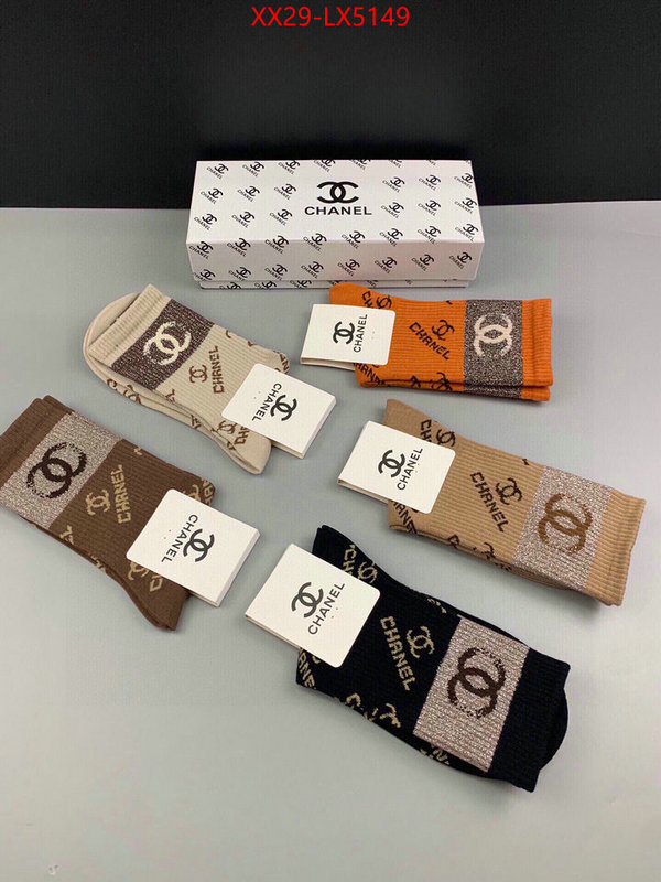 Sock-Chanel wholesale ID: LX5149 $: 29USD