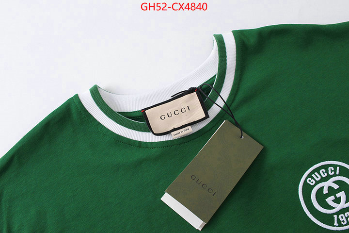 Clothing-Gucci 7 star replica ID: CX4840 $: 52USD