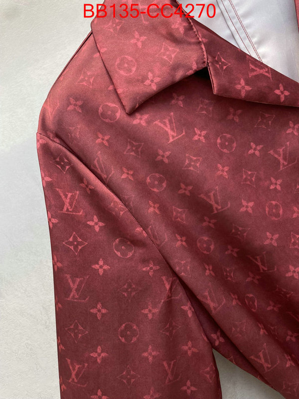 Clothing-LV brand designer replica ID: CC4270 $: 135USD