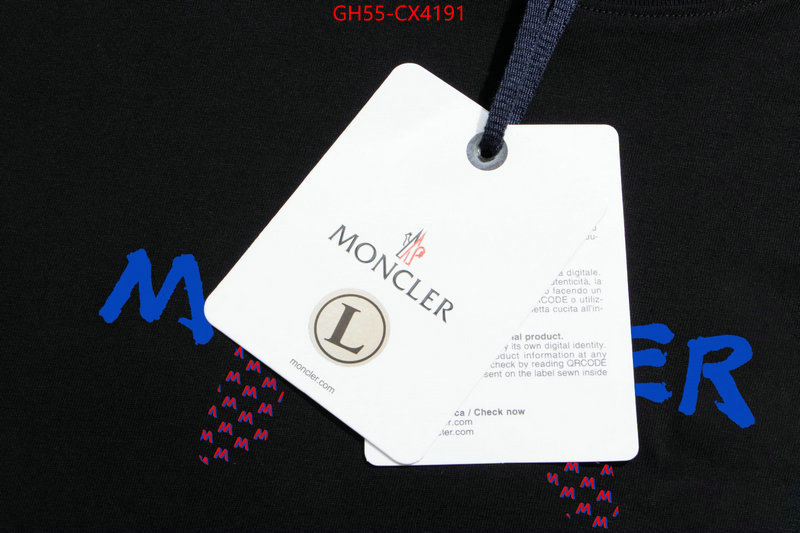 Clothing-Moncler wholesale sale ID: CX4191 $: 55USD