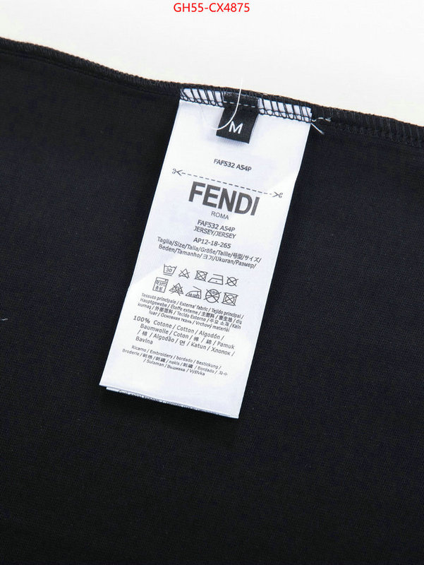 Clothing-Fendi how to find replica shop ID: CX4875 $: 55USD