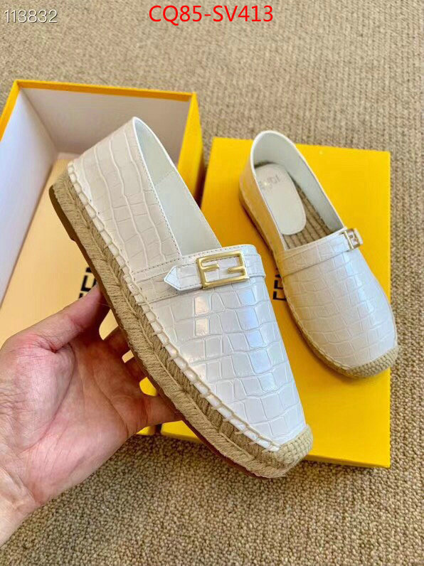 Women Shoes-Fendi 1:1 ID: SV413 $:85USD