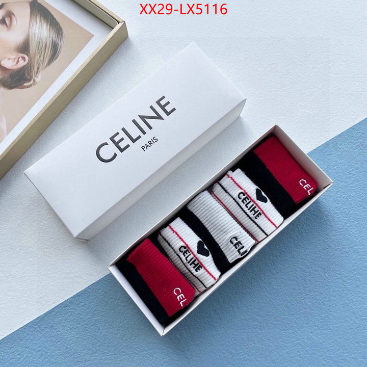 Sock-CELINE customize best quality replica ID: LX5116 $: 29USD