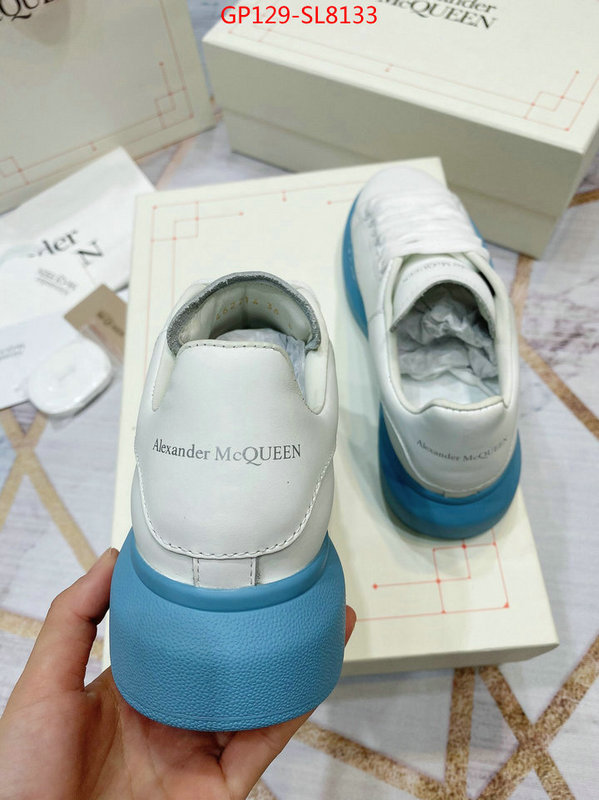 Men Shoes-Alexander McQueen for sale online ID: SL8133 $: 129USD