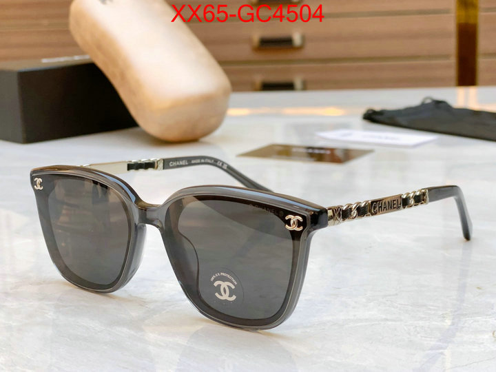 Glasses-Chanel luxury cheap replica ID: GC4504 $: 65USD