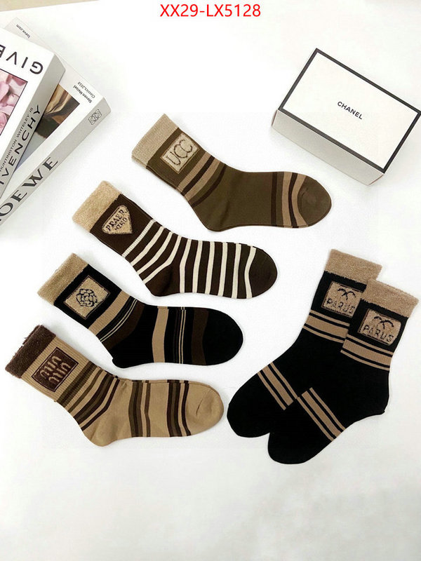 Sock-Chanel 1:1 ID: LX5128 $: 29USD