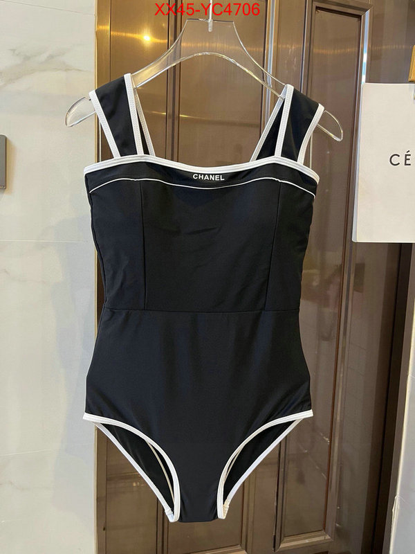 Swimsuit-Chanel designer fake ID: YC4706 $: 35USD