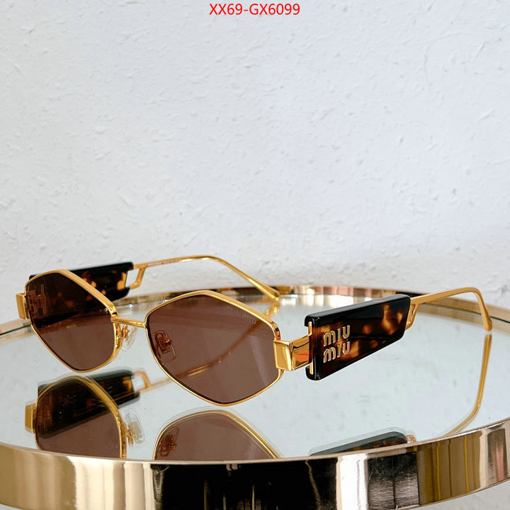 Glasses-Miu Miu 1:1 replica ID: GX6099 $: 69USD