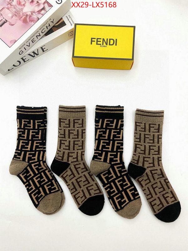 Sock-Fendi fashion ID: LX5168 $: 29USD