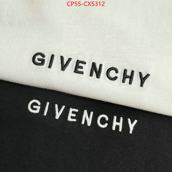 Clothing-Givenchy replica for cheap ID: CX5312 $: 55USD