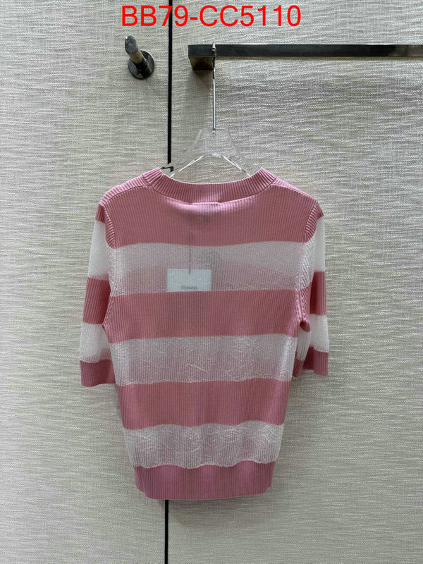 Clothing-Chanel highest quality replica ID: CC5110 $: 79USD