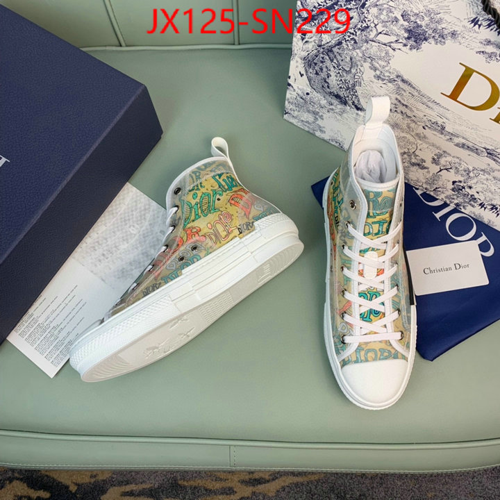 Men shoes-Dior high quality 1:1 replica ID: SN229 $: 125USD