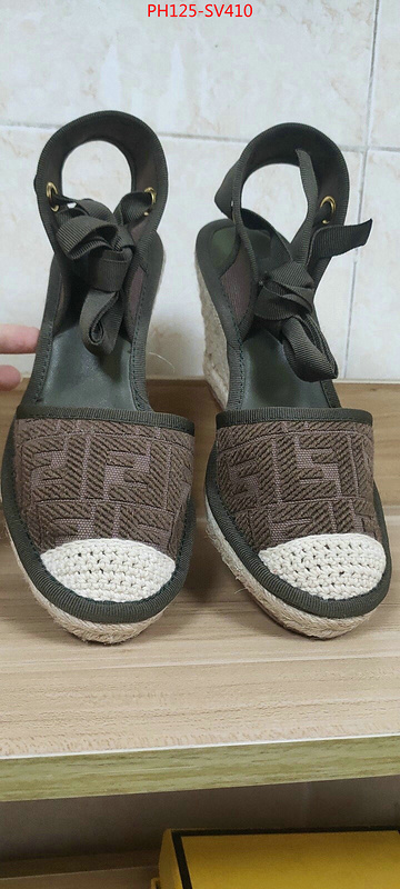 Women Shoes-Fendi top quality replica ID: SV410 $:125USD