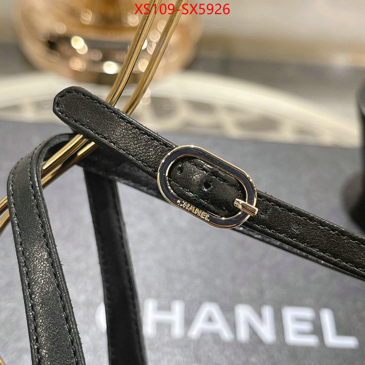 Women Shoes-Chanel luxury shop ID: SX5926 $: 109USD