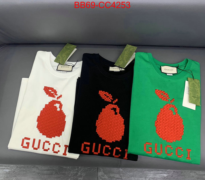 Clothing-Gucci replica aaaaa+ designer ID: CC4253 $: 69USD