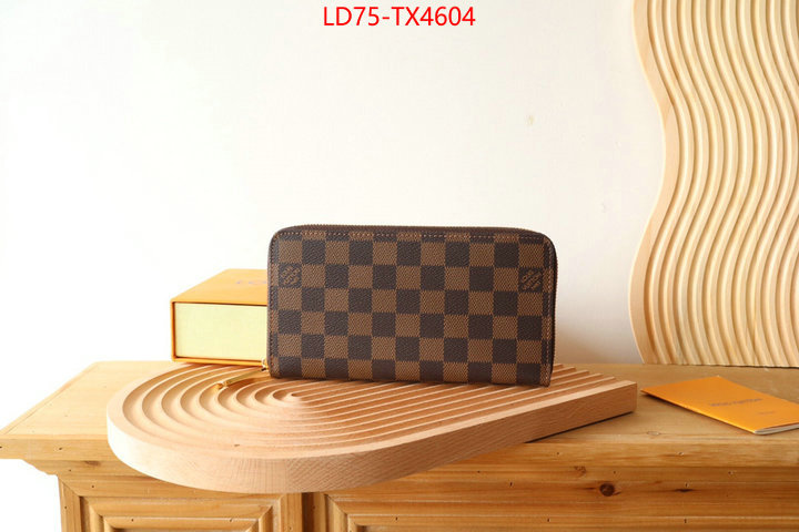 LV Bags(TOP)-Wallet replcia cheap from china ID: TX4604 $: 75USD,