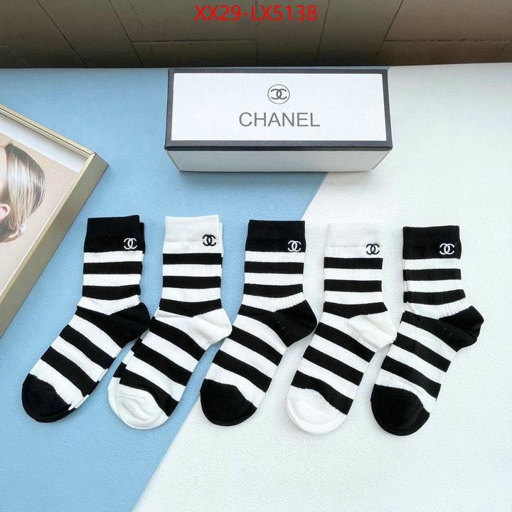 Sock-Chanel store ID: LX5138 $: 29USD