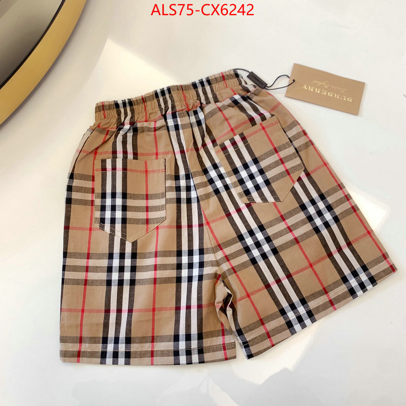 Kids clothing-Burberry replica 1:1 high quality ID: CX6242 $: 75USD