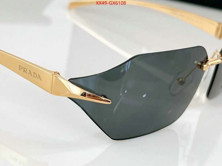 Glasses-Prada luxury ID: GX6108 $: 49USD