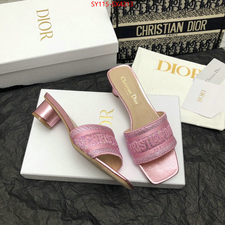 Women Shoes-Dior perfect quality ID: SX4213 $: 115USD
