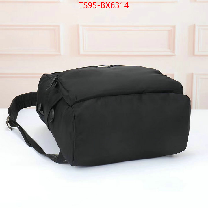 Prada Bags (4A)-Backpack- top grade ID: BX6314 $: 95USD,