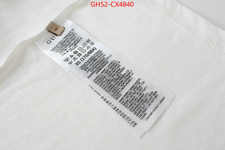 Clothing-Gucci 7 star replica ID: CX4840 $: 52USD